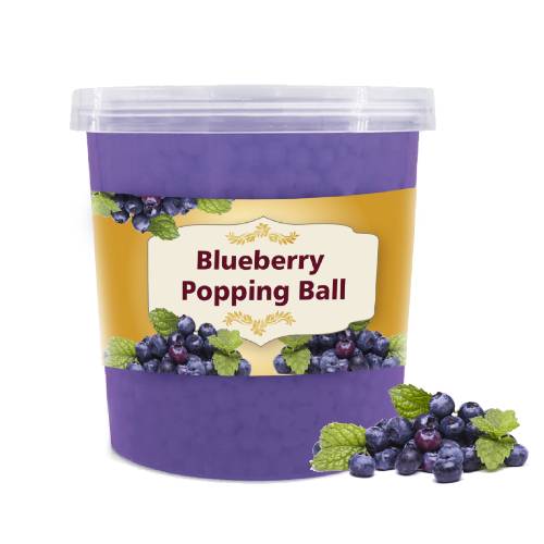 Blueberry Popping Boba (Bursting Boba)