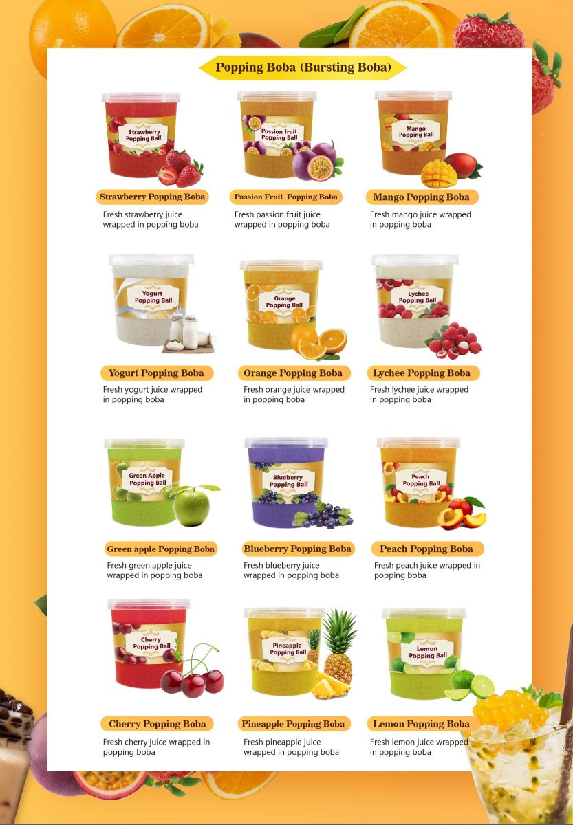 Cherry Popping Boba (Bursting boba)